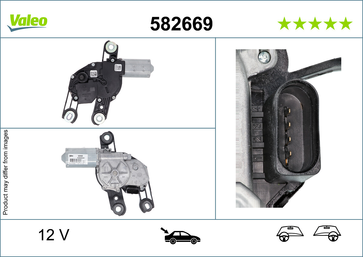 WIPER MOTOR REAR SEAT LEON III TARRACO